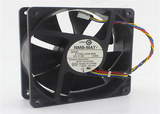 Kipas Pendingin Rig Pertambangan Pembuangan Panas 2.4W 50000Hrs 3000 Rpm Kipas Casing