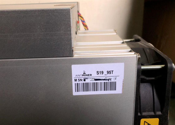 Ethernet asik Bitcoin buruh tambang 3250W Bitmain Antburuh tambang S19 95T Tangan kedua
