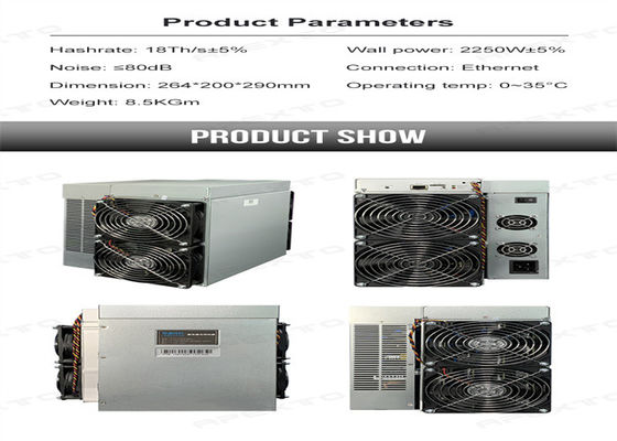 Logam Baru KDA Miner Goldshell KD5 Miner 18T 2250W