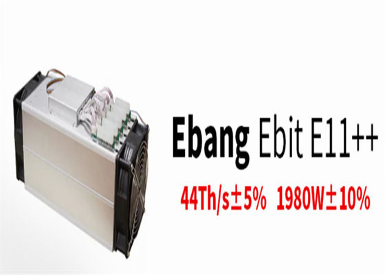 44TH/S 1980W Mesin Penambangan Crypto BTC Bekas Ebit E11++ SHA256d