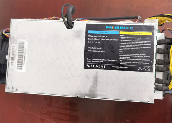 Mesin Penambang Bitcoin 1570W bekas Innosilicon T2 17.2TH/S