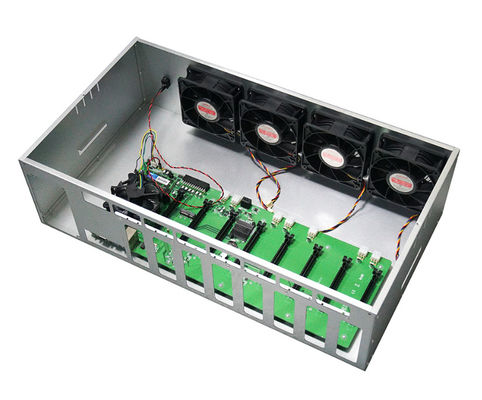 Bingkai Rig Penambangan Logam Digunakan Kasus Rig Penambangan 4 Gpu Baru Untuk Kartu Grafis Atx Rtx Gtx
