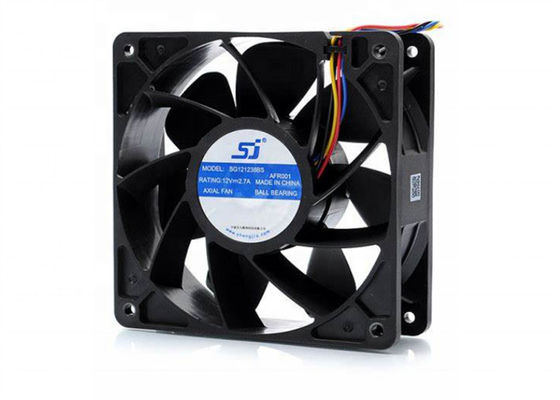 Kipas Pendingin Berkecepatan Tinggi Aksial, Kipas Pendingin Rak Server SG121238BS 2.7A S7 S9 250g