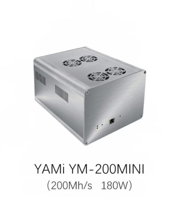 2022 Merek Baru YAMI Tech ETH ETC Asic Miner YM-200 MINI 200M 180W Ethash Mining