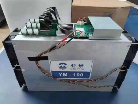 Baru dan Bekas YAMi Tech Black ETH Miner YM-100 2100M 2000W untuk Mesin Asic Miner Crypto Mining ETC dan ETH