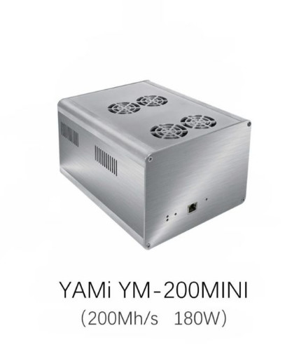 2022 Merek Baru YAMI Tech ETH ETC Asic Miner YM-200 MINI 200M 180W Ethash Mining
